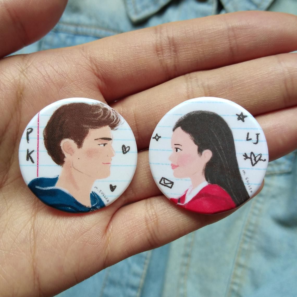 To All The Boys I Ve Loved Before Button Pins Peter Kavinsky Noah Centineo Lara Jean To All The Boys Always And Forever Yakult Lara Jean Boys Lara