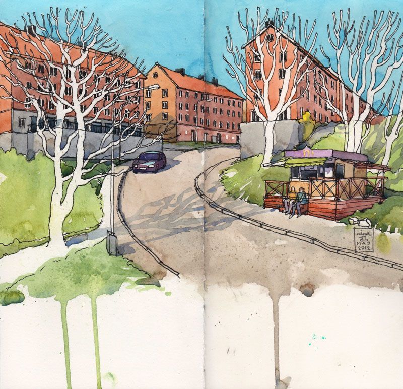 Danny Gregory Urban Sketching Danny Gregory Illustration