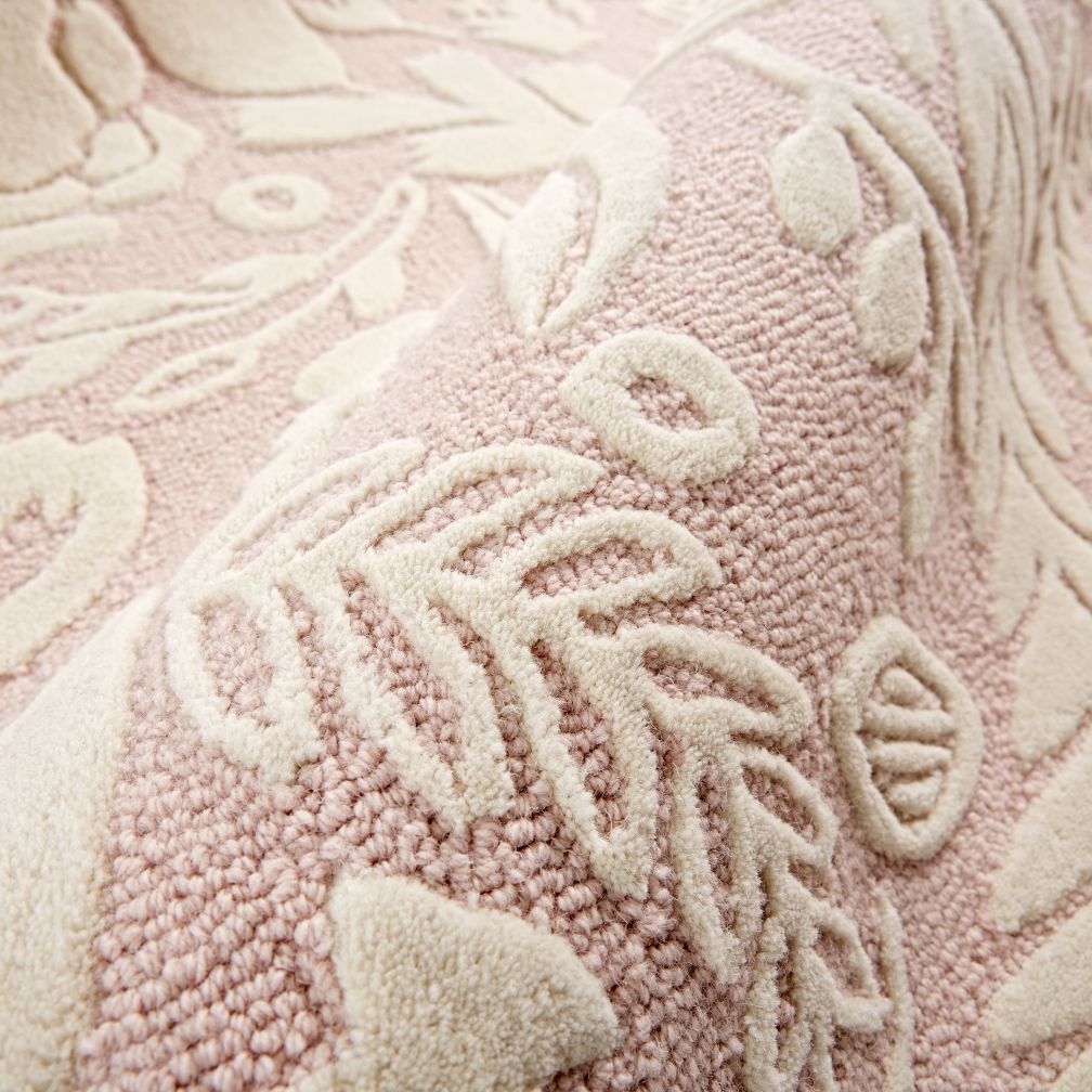 Pink Fl Rug Baby Dreamin Forest Pink Forest Floor Kids Rug The Land Of Nod