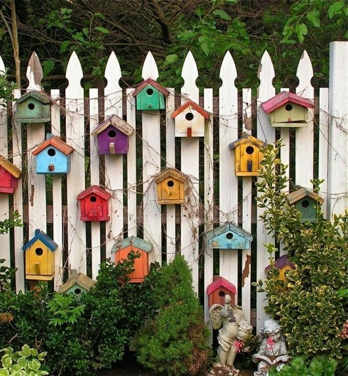 Über 30 Deko Ideen für den Gartenzaun, die Freude bereiten - My Blog