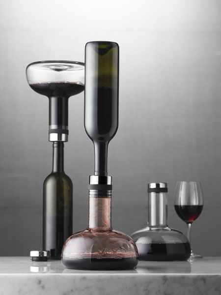 Decanter With Steel Base By Wmf At Gilt Decanter Wine Decanter Set Wine Decanter