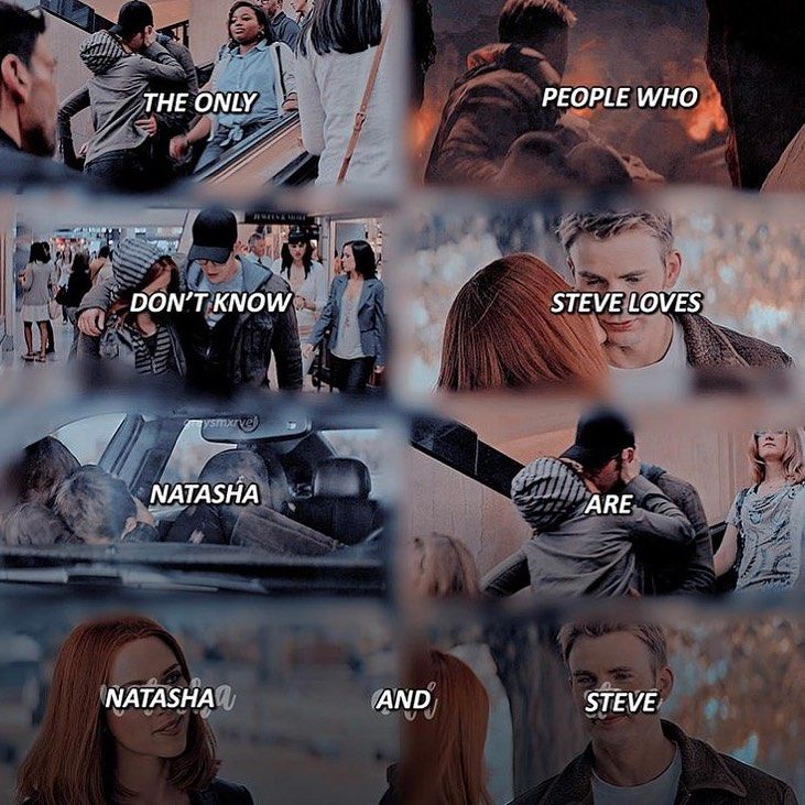 Romanogers on Instagram: “they could beat the hell out of me and i’d thank them 😂 • • • creds to @greysmxrvel • • • #steve #steverogers #natasha #natasharomanoff…”