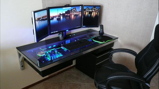 Bureau Pc Maison : Awesome home pc system true gamers paradise