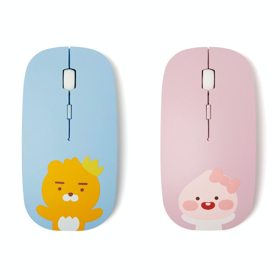 Kakao Friends Slim Silent Optical Wireless Mouse Ryan Apeach Adjustable Dpi Kakaofriends Kakao Friends Wireless Mouse Friends