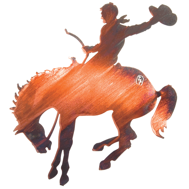 Bucking Bronc Metal Art Wall Hanging Western Black - Western Metal Art Wall Hanging Bucking Bronc Metal Art Wall Hanging Western Black - Western Metal Art Wall Hanging