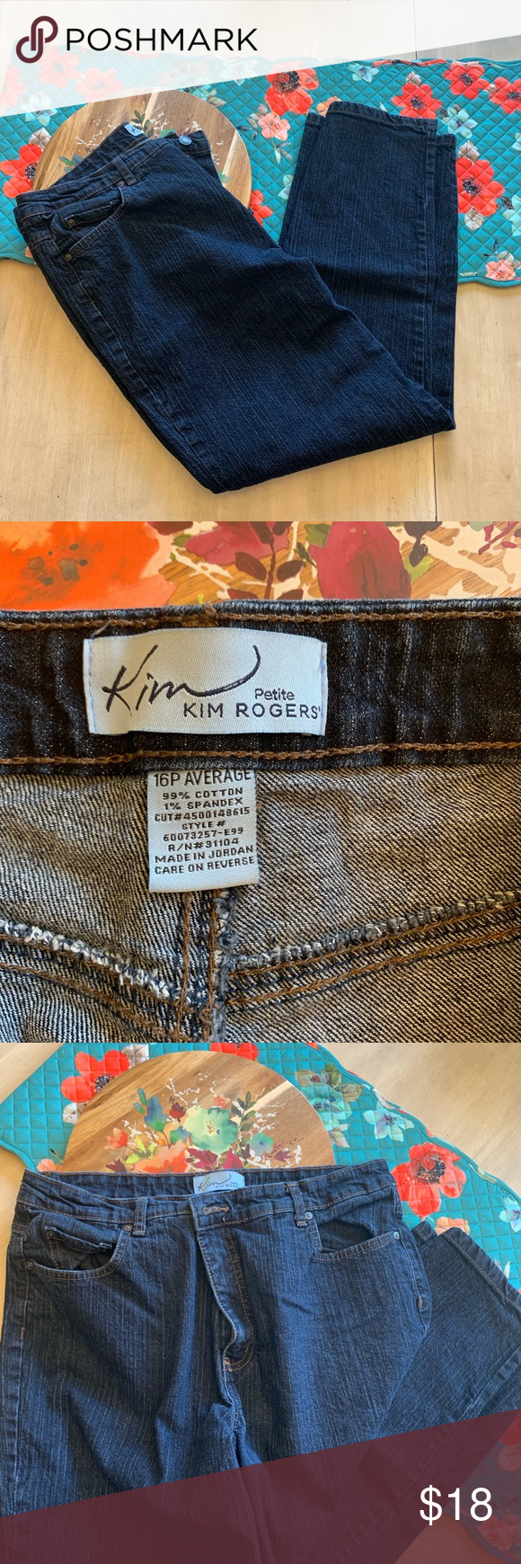 kim rogers petite jeans