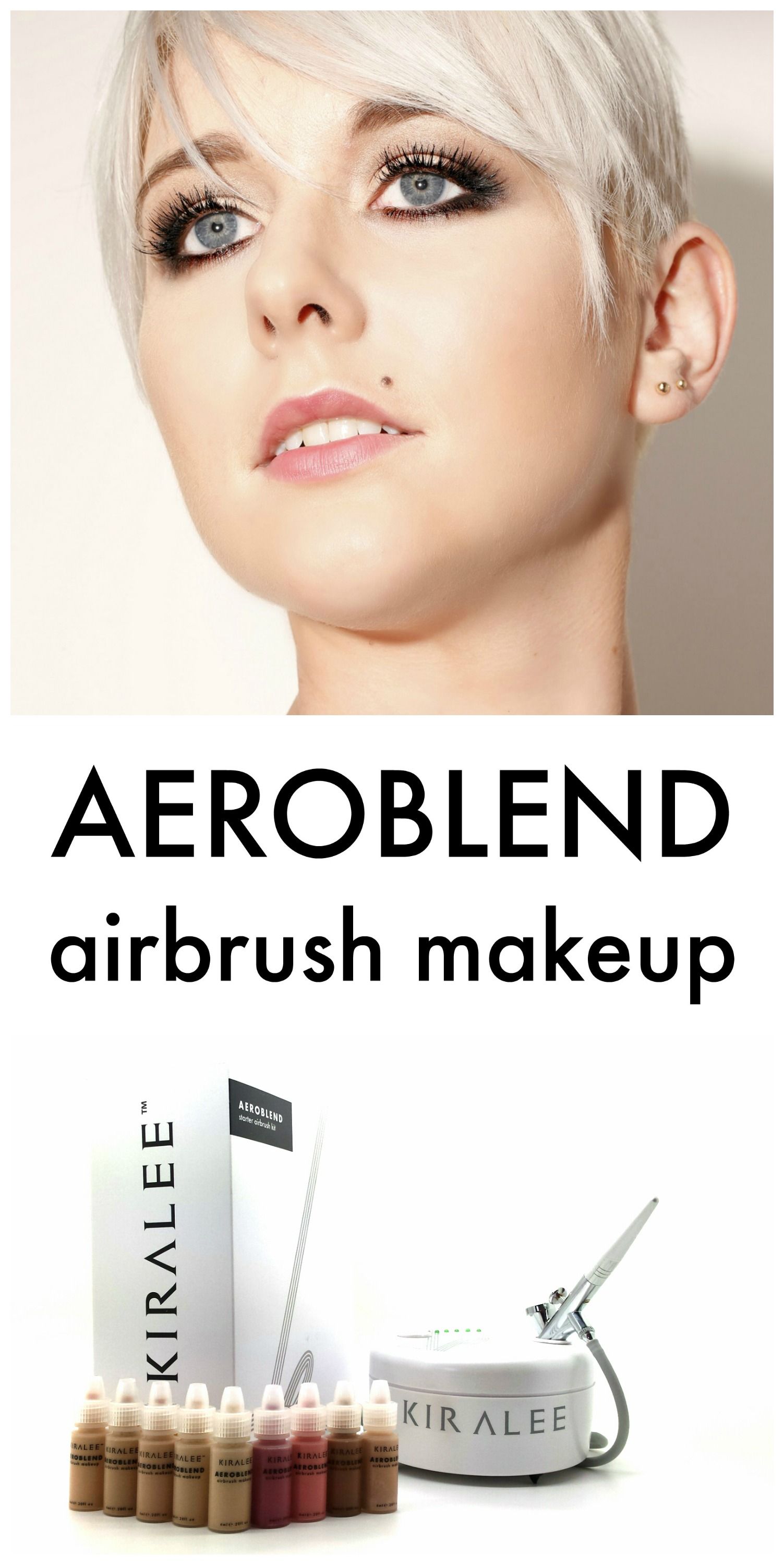 Personal airbrush makeup starter kit www.aeroblendairbrush