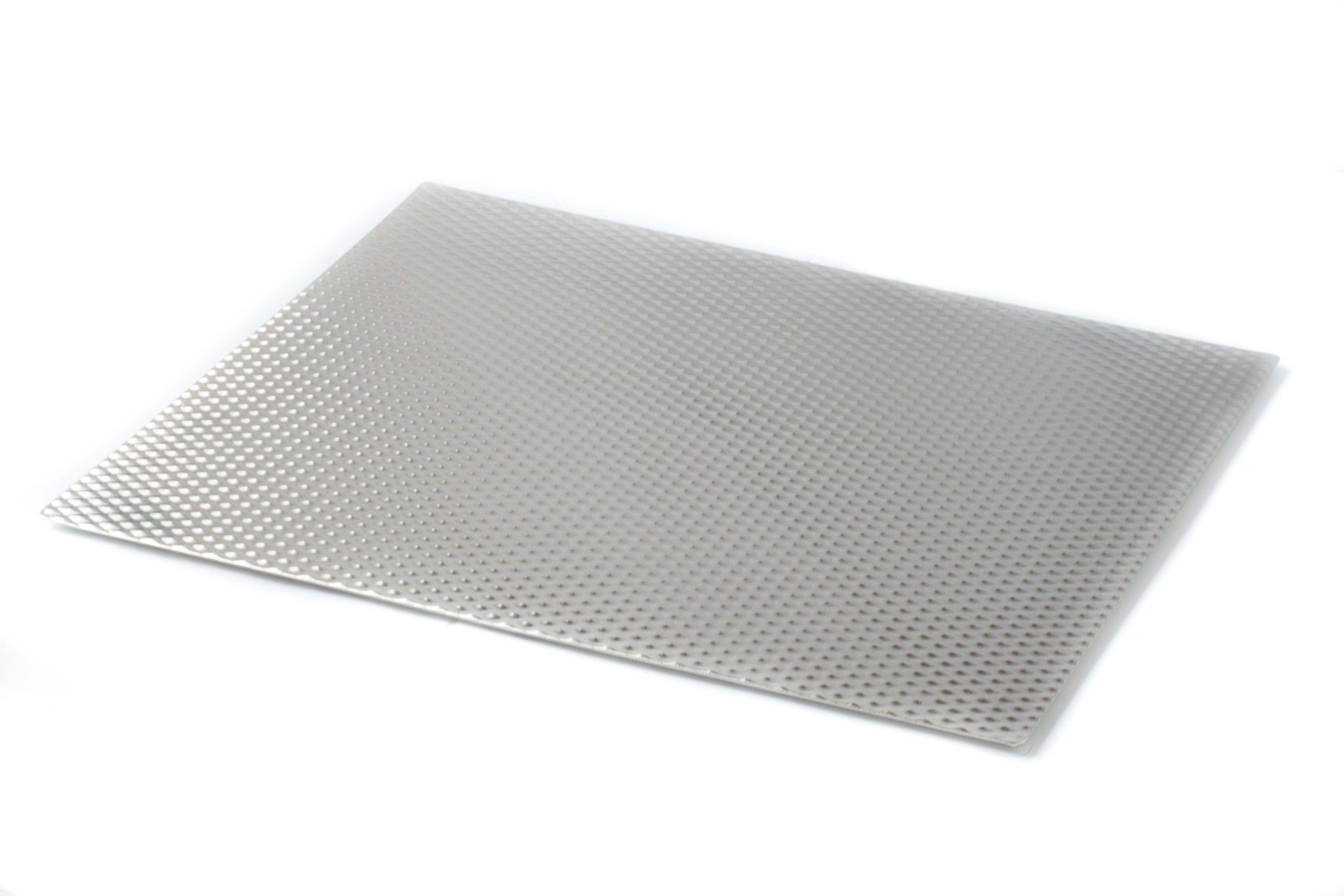 Insulated Countertop Protector Mat Metal Counter Mats Silver Insulated Countertop Protector Mat