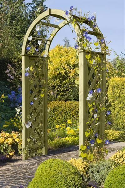 Buy single pergola arch forest