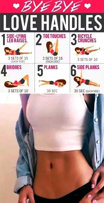 BEST EXERCISES TO REDUCE LOVE HANDLES FAT #fitness #exercises