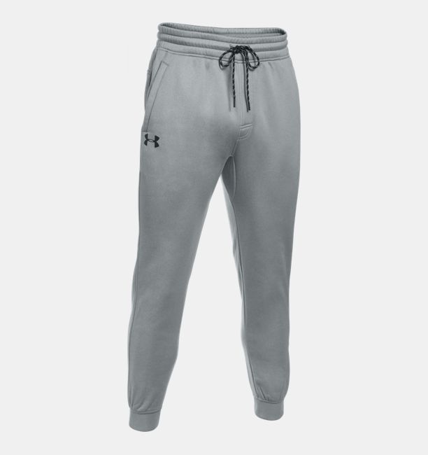 gray under armour joggers