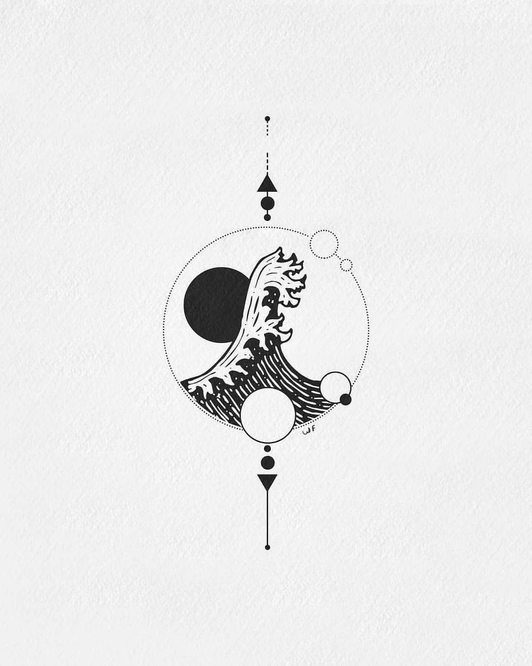 geometric minimalist tattoo drawing geometric minimalist tattoo drawing
