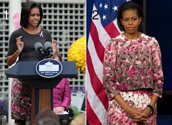 michelle obama gets gorgeous in green her new favorite color