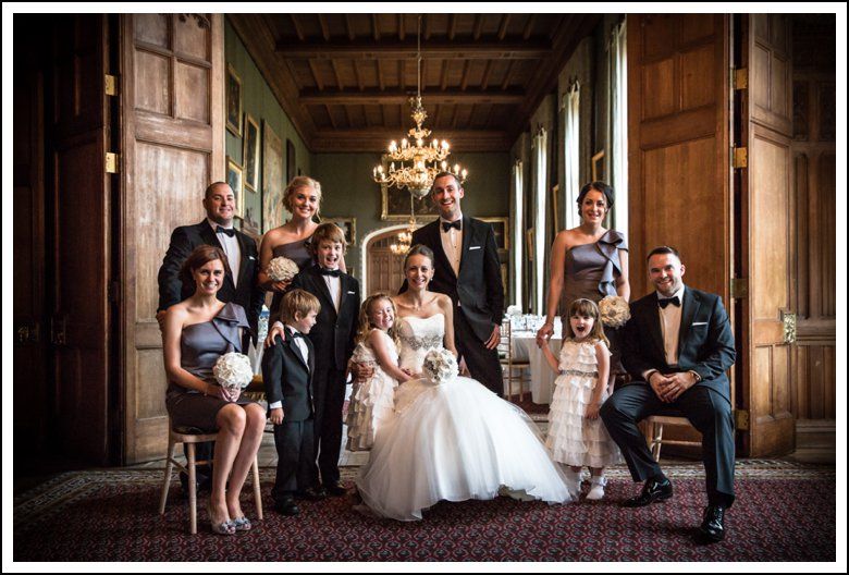 formal wedding photo