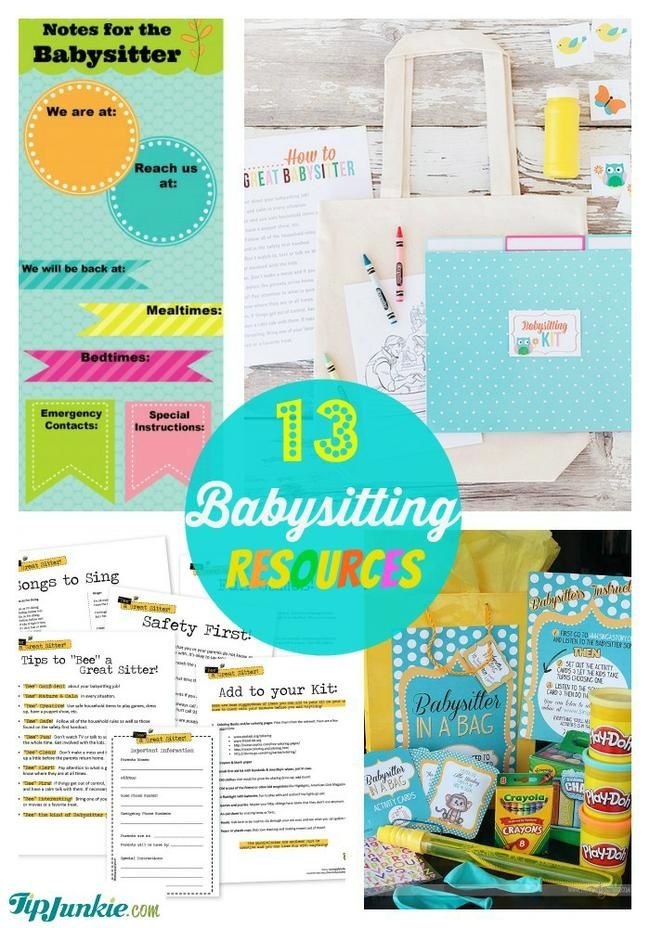 13 must have babysitting resources organization pinterest how to start a babysitting service at 13