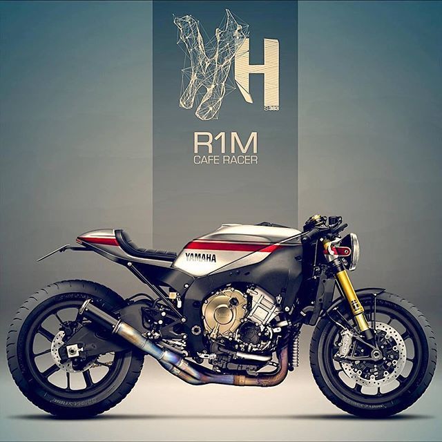 mulpix a yamaha r1m cafe racer yes please caferacer