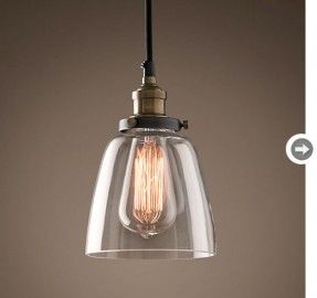 Vintage Pendant Light Restoration Hardware 129 With Vintage Pendant Light