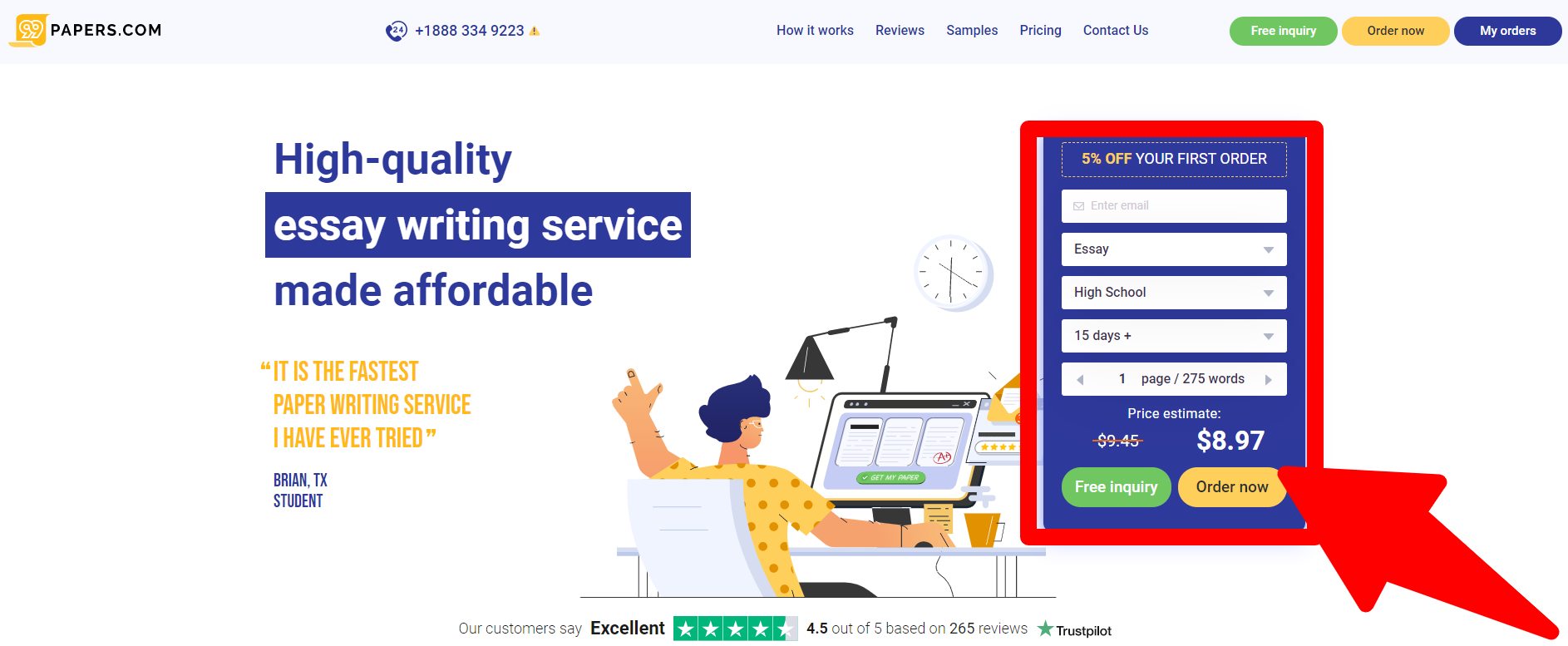 Top 10 Best Essay Writing Services of Ranked by Students