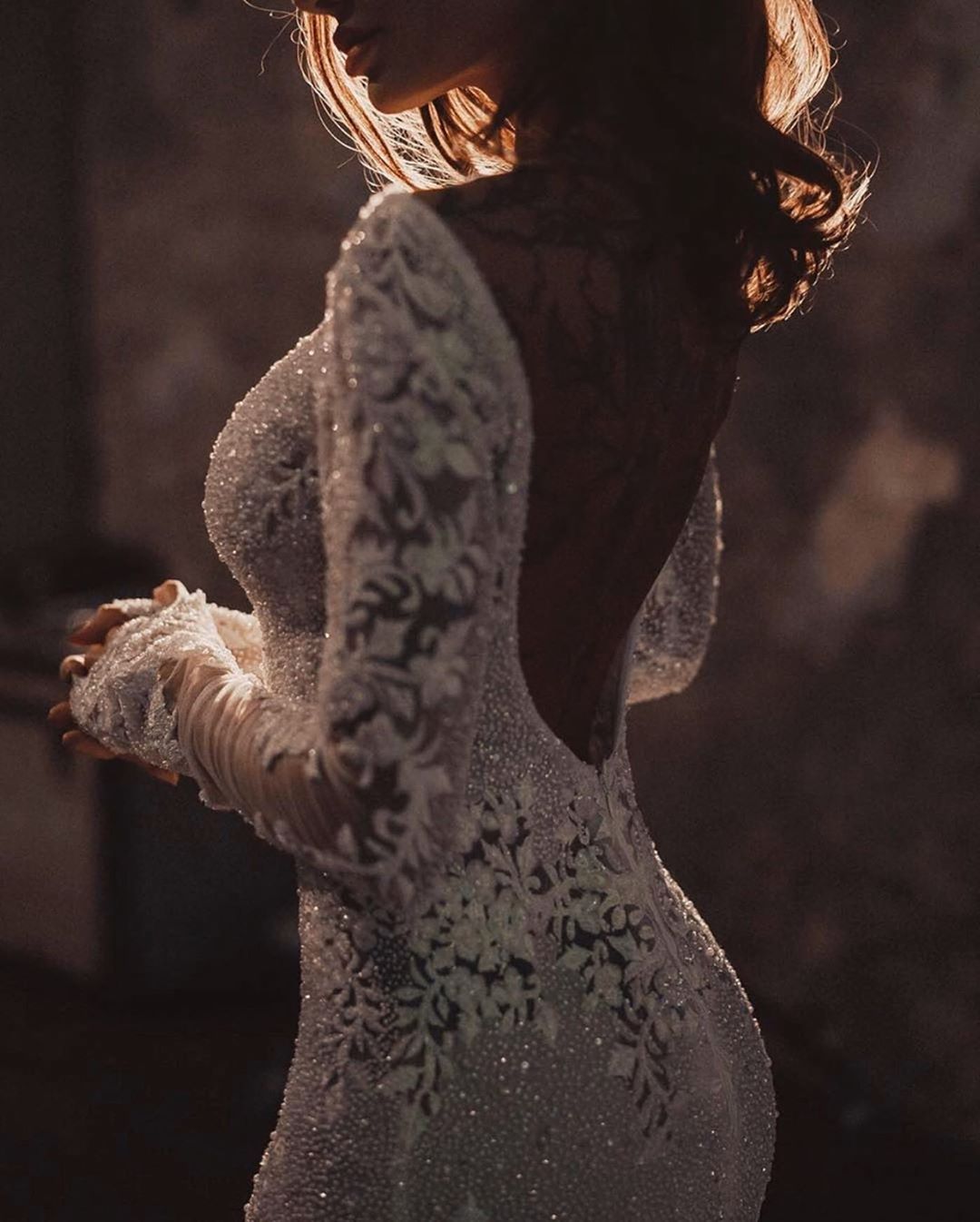 WEDDING DIARY on Instagram: “Love the lace details ? Tag your girls to see if they like this✨ Dress by @berta Photo by @yunusabacharaev Follow weddingpeace &…”