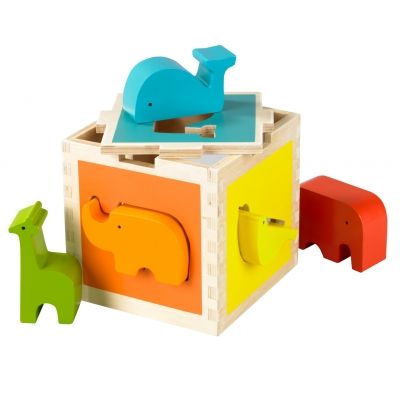 Wooden Puzzles Kinds Of Animal Jigsaw Toys For Kids Education Learning Toys 6L