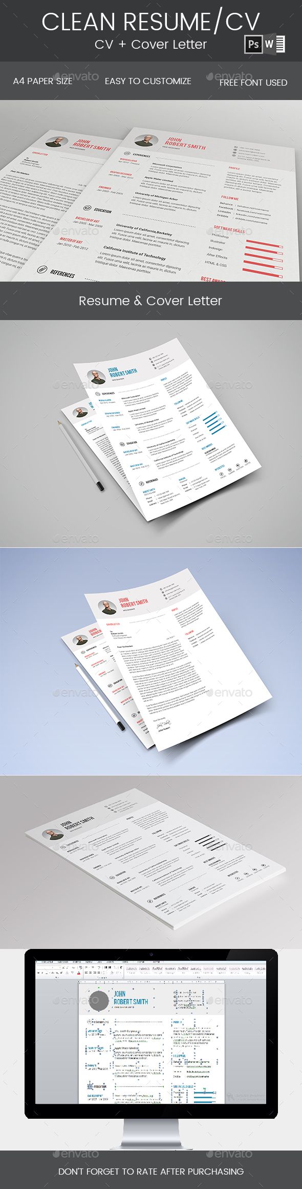 How To Make A Cover Letter For A Resume Entrancing Clean Resume & Cover Letter Resume Cover Letters Resume Cover . How To Make A Cover Letter For A Resume Enchanting Clean Resume & Cover Letter Resume Cover Letters Resume Cover .
