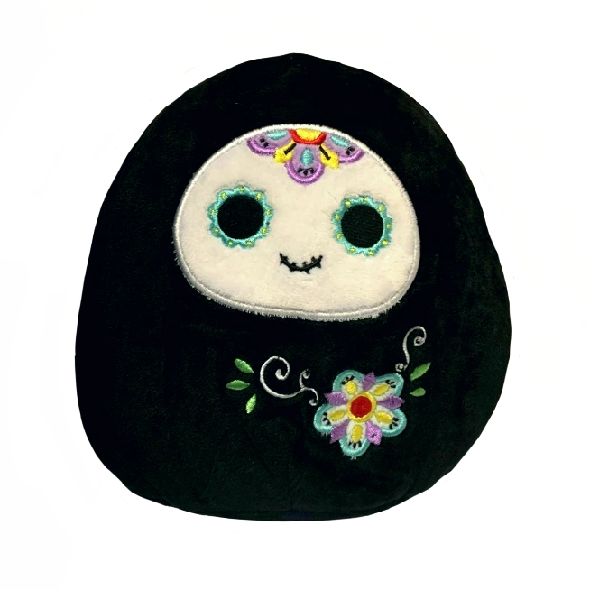 Delfina the Sugar Skull is a black Squishmallow belonging to the Day of ...