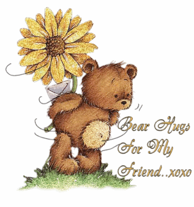 Teddy Bear Hugs Gif Gifs Teddy Bears Hug Friends Hug Quotes
