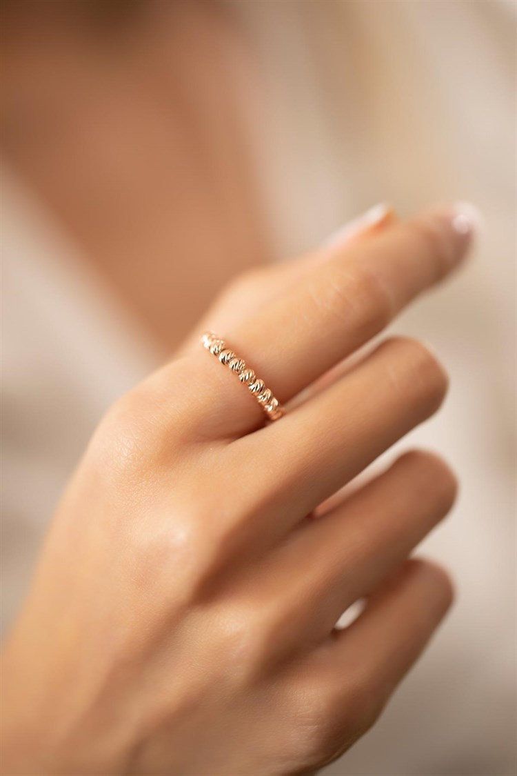 Ruby Stone 925k Silver Handmade Woman Ring,Trendy Jewelry Made in Turkey Minimalist Ring