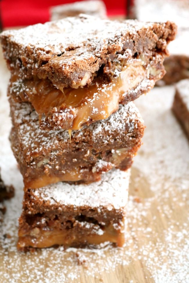 Chewy Gooey Layered Turtle Brownies Recipe Turtle Chewy Gooey Layered Turtle Brownies Recipe Turtle