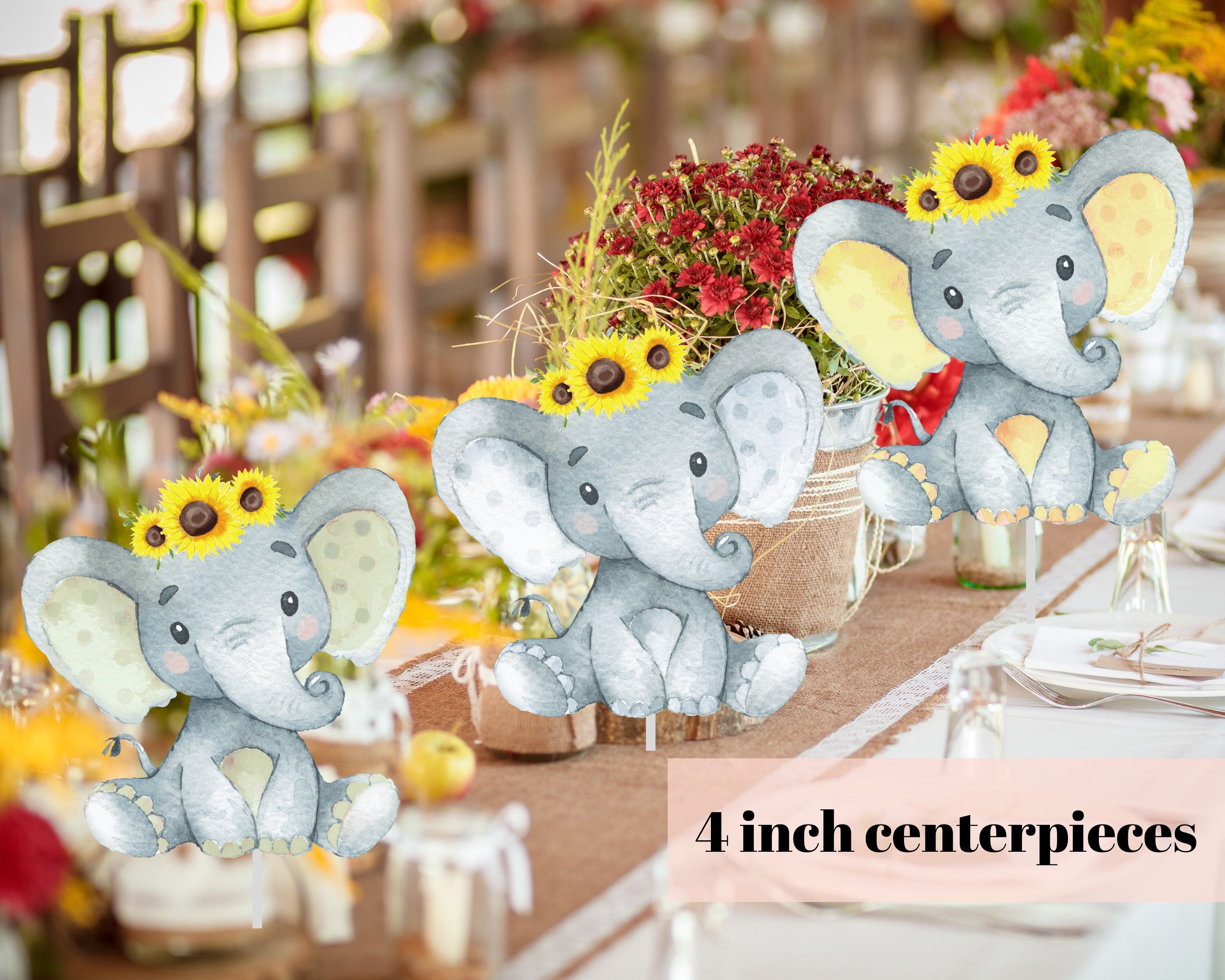 Pin on Elephant baby shower