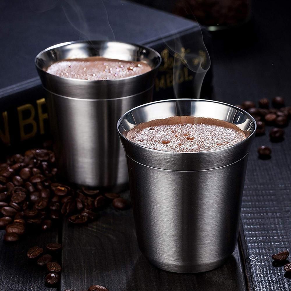 Stainless Steel Mugs - 160ML