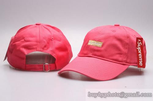 supreme curved brim hat