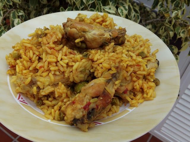 Luzmary Y Sus Recetas Caseras Arroz Con Pollo Expres En Gm E Arroz Con Pollo Arroz Pollo Olla Gm