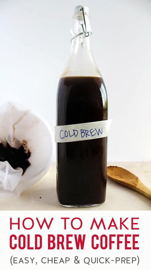 How To Make Cold Brew Coffee At Home The Best Method For Iced Coffee How To Make Cold Brew Coffee At Home The Best Method For Iced Coffee