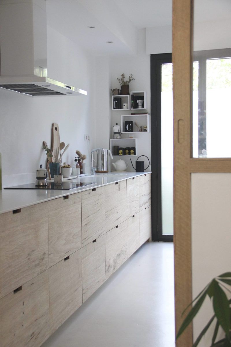 La tendance déco est à la cuisine au naturel Kleine keuken La tendance déco est à la cuisine au naturel Kleine keuken
