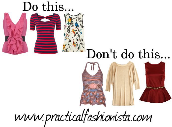 Tops Do Brighter Colours Styles That Add Volume Up Top