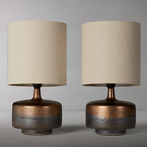 Delaney Metallic Glaze Ceramic Table Lamp, Set of 2 | Table lamp ... Delaney Metallic Glaze Ceramic Table Lamp, Set of 2 | Table lamp ...