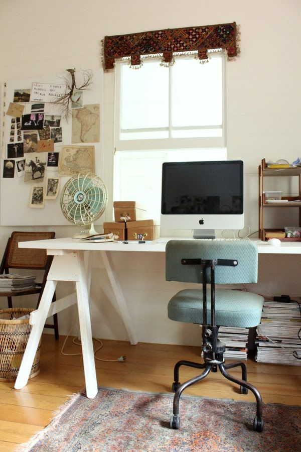 Diy Desk Two Saw Horses And A Pine Plank Painted Poly Ed Easy Diy Desk Two Saw Horses And A Pine Plank Painted Poly Ed Easy