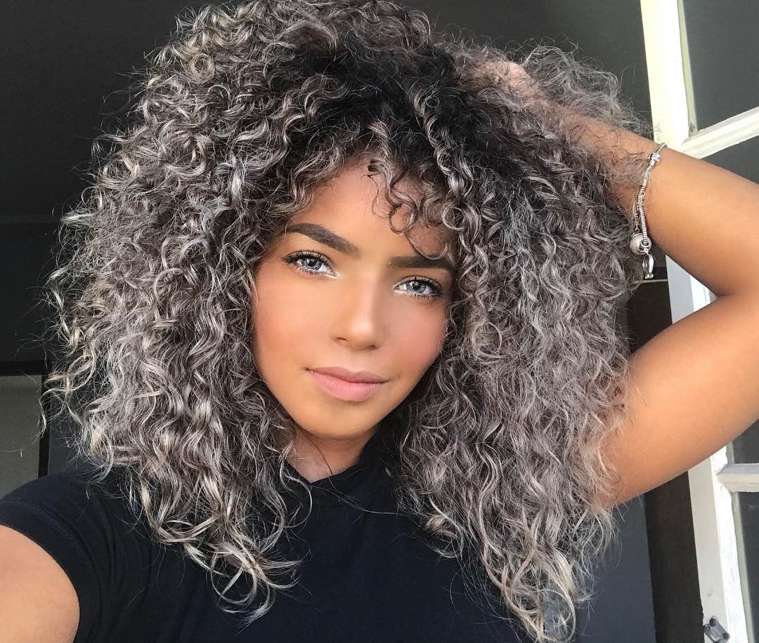 Curly Hair Dyed Styles - wide 1