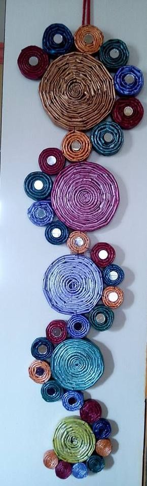 10 manualidades con periódico que te fascinaran | Newspaper crafts, Diy