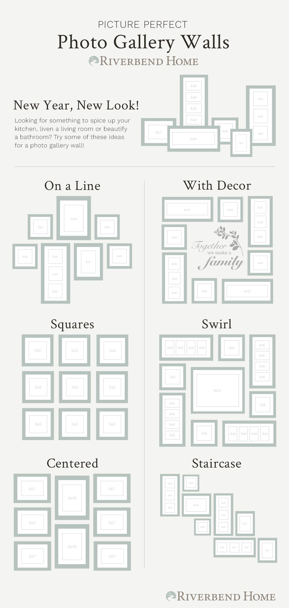 Gallery Wall Ideas & Layouts for Every Wall or Style