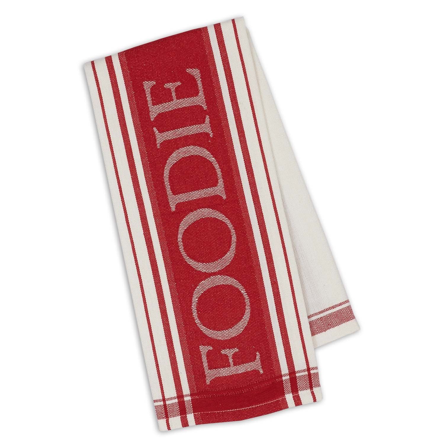 DII Set of 2 Sun Dried Tomato Foodie Jacquard Dishtowel DII Set of 2 Sun Dried Tomato Foodie Jacquard Dishtowel
