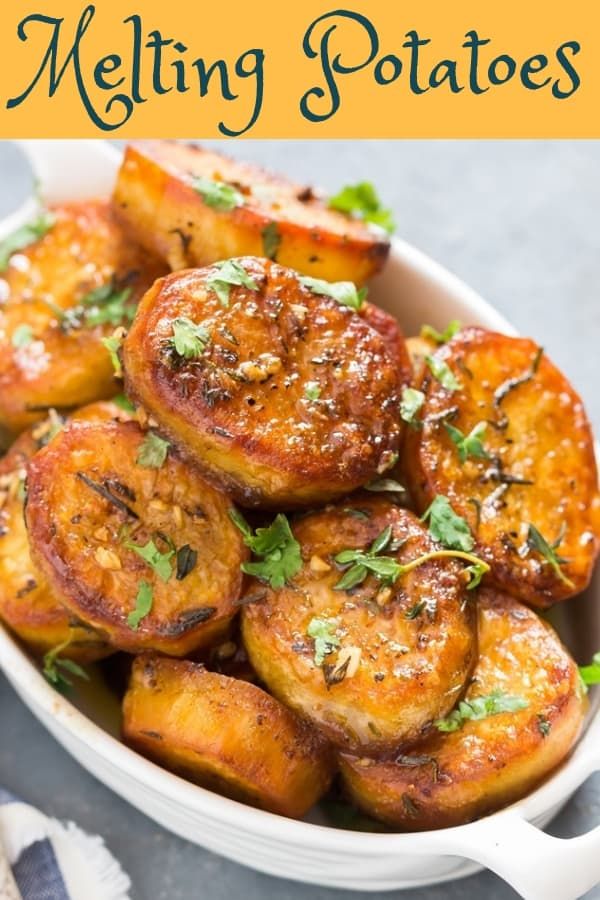 Best Ever Melting Potatoes #sweetpotatorecipes