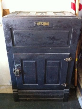 Antique Ice Box Refurbish