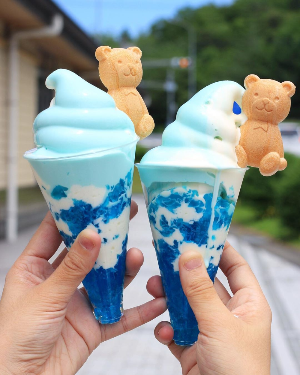 まっちゃんの食べ物記録 ๑ ڡ ๑ ୨ Op Instagram 06 23 あおぞらぱふぇ あおぞらさいだー 780円 見た目 涼し気な青いゼリーが綺麗 Cold Desserts Food Ice Cream まっちゃんの食べ物記録 ๑ ڡ ๑ ୨ Op Instagram 06 23 あおぞらぱふぇ あおぞらさいだー 780円 見た目 涼し気な青いゼリーが綺麗 Cold Desserts Food Ice Cream
