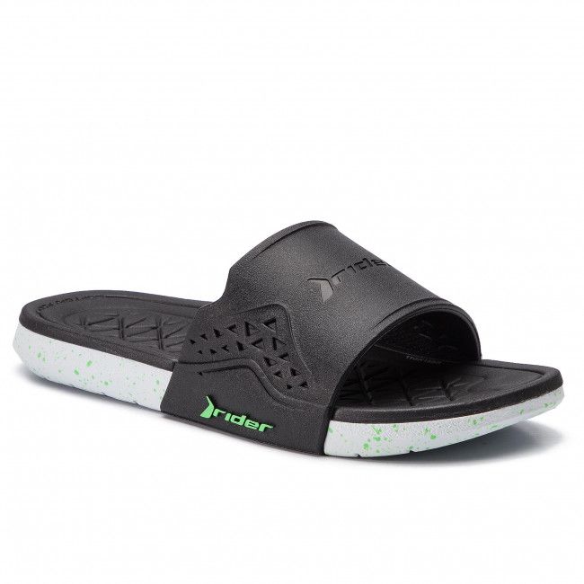 Σανδάλια RIDER - Infinity II Slide K 82512 White/Black 21364 Pool Slides, Infinity, Sandals, White, Shoes, Black, Fashion, Moda, Infinite