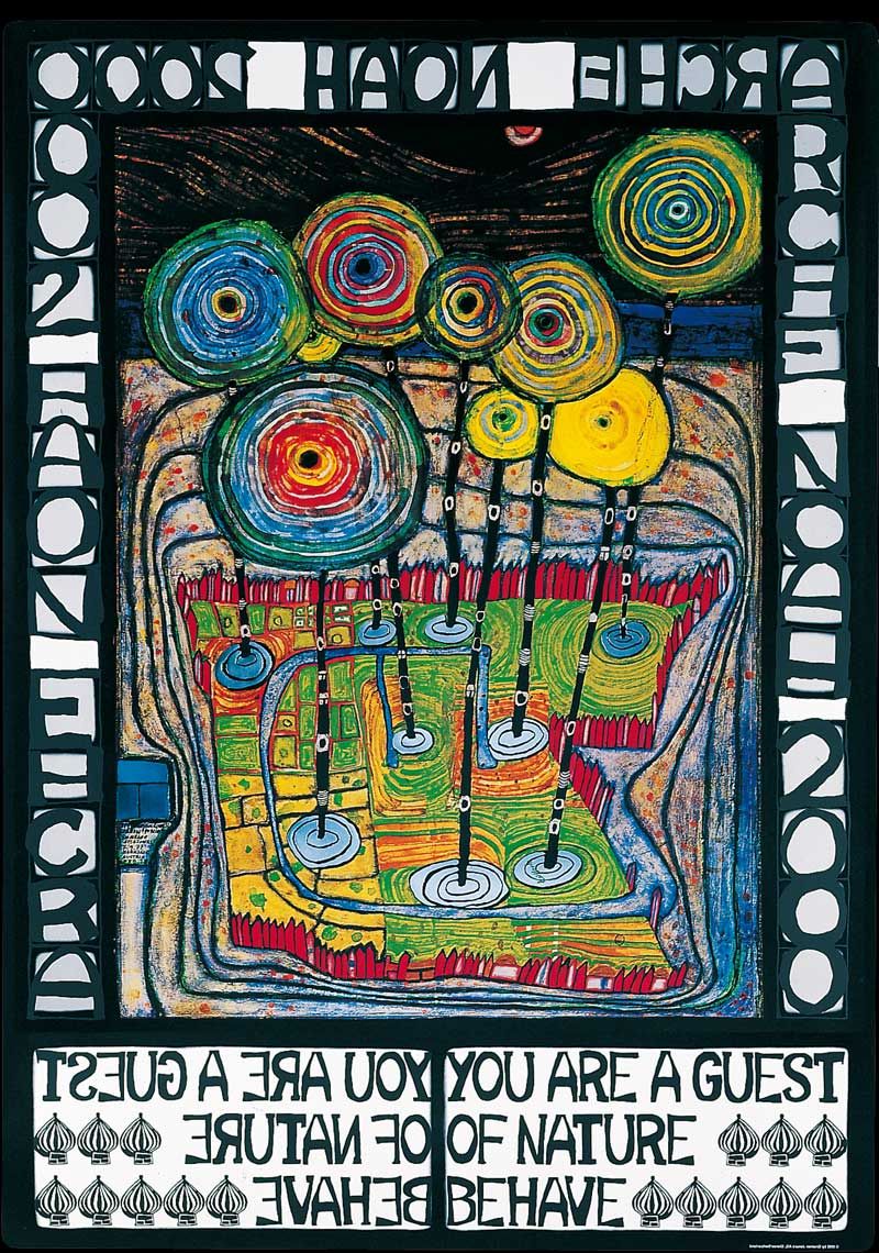 Image result for Hundertwasser you are a guest of nature