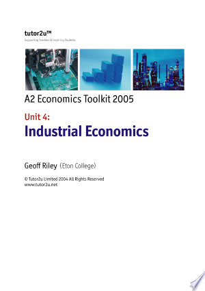 Download Edexcel A2 Economics Unit 4 Industrial Economics Digital Textbook Pdf Free Digital Textbooks Industrial Economics Economics