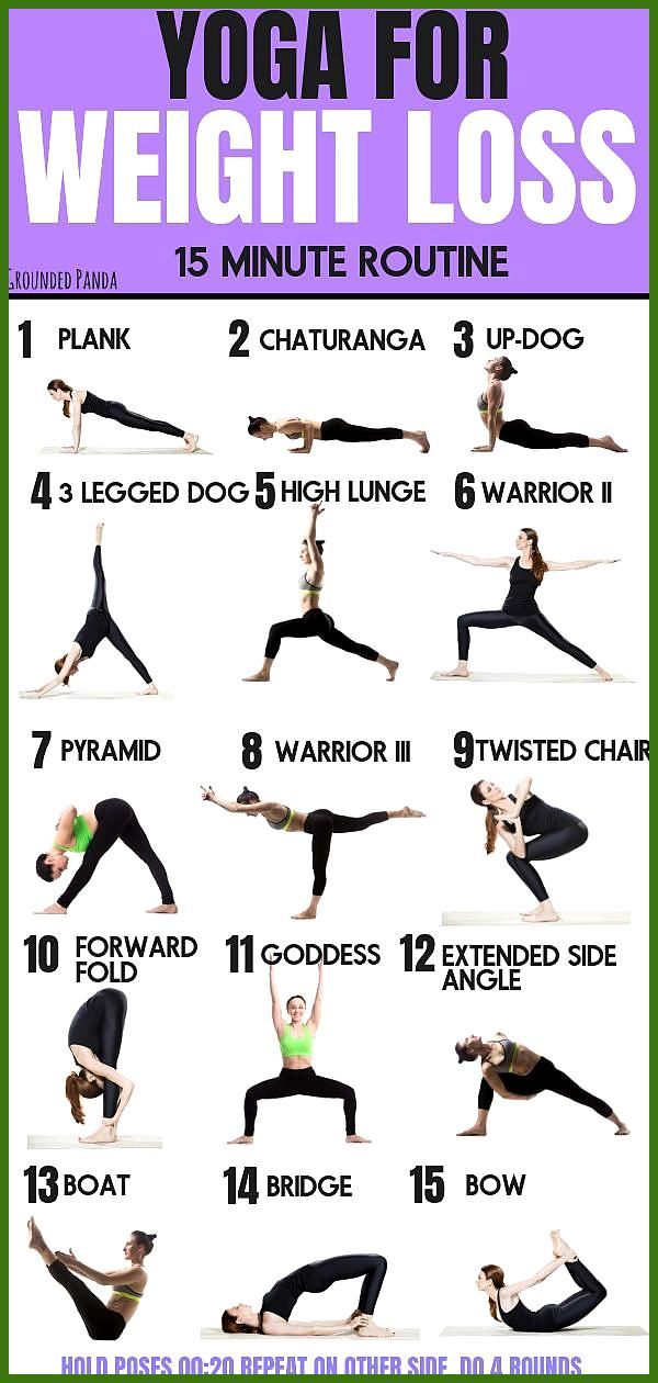 15 Minuten Yoga-Routine, um Gewicht zu verlieren und den Stoffwechsel anzukurbeln #anzukurbeln #den...