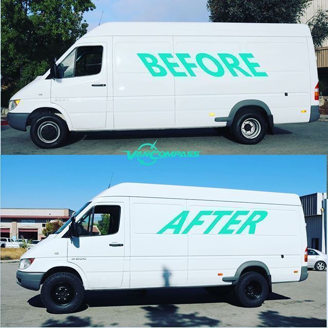 From delivery van to adventure van. #vancompass #mercedessprinter #sprintervan #sprinter #bfg #vanlife #liftkit #offroad #overland #expo #adv #motovan #adventurevan #adventuremobile #lifted #liftedvan #sprintervanlife #vanlifeideas #campervan #camping #glamping #4x4sprinter #sprinter4x4 #campеr From delivery van to adventure van. #vancompass #mercedessprinter #sprintervan #sprinter #bfg #vanlife #liftkit #offroad #overland #expo #adv #motovan #adventurevan #adventuremobile #lifted #liftedvan #s #campеr